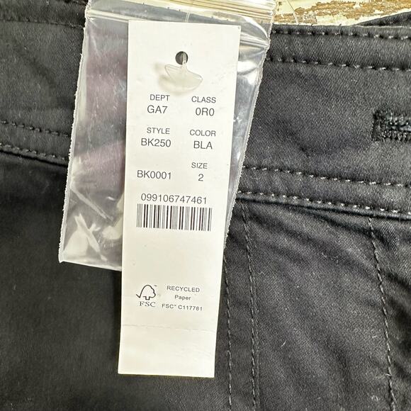 J. Crew Drapey Viscose-blend Twill Pants Size 2 High Rise Black Preppy NWT - Picture 8 of 8